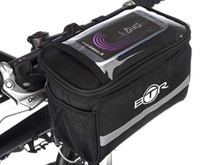 Btr - Alforja Bolsa de Almacenamiento para Manillar de Bicicleta con Soporte para mapas y GPS & Pantalla Transparente de PVC para Móvil o Tableta Reacondicionado Online now